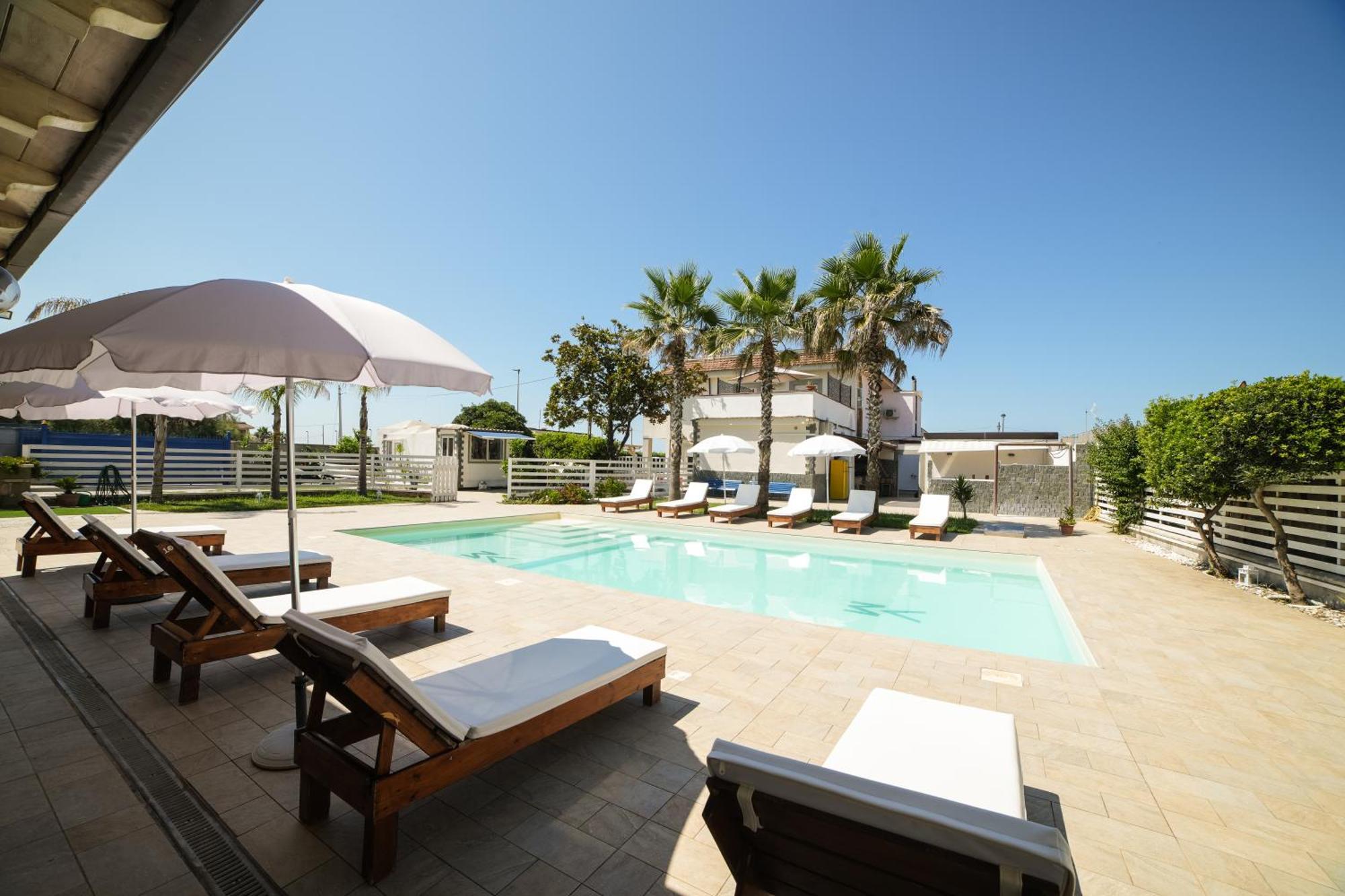 Villa Miramare Pontecagnano Exteriér fotografie