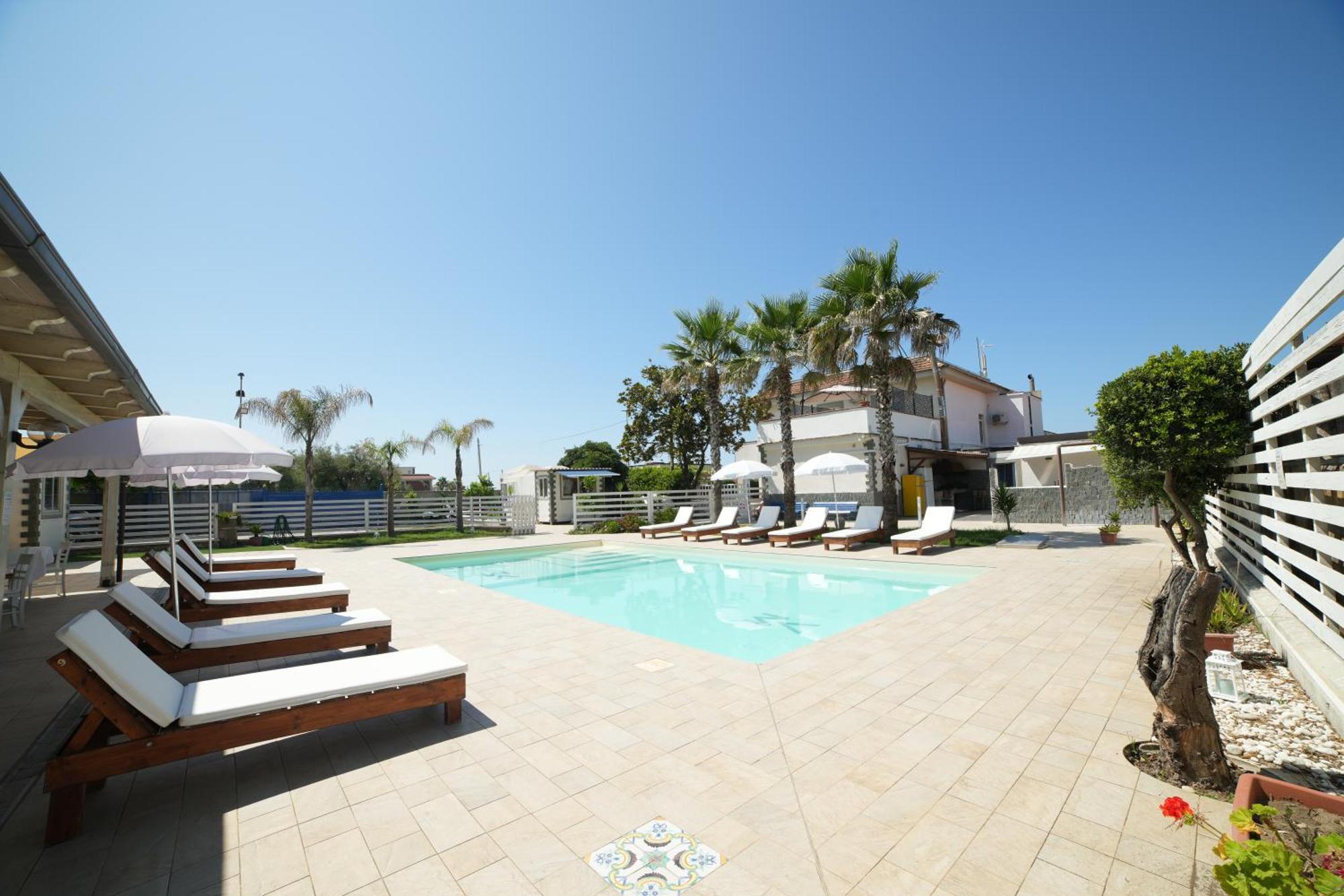 Villa Miramare Pontecagnano Exteriér fotografie